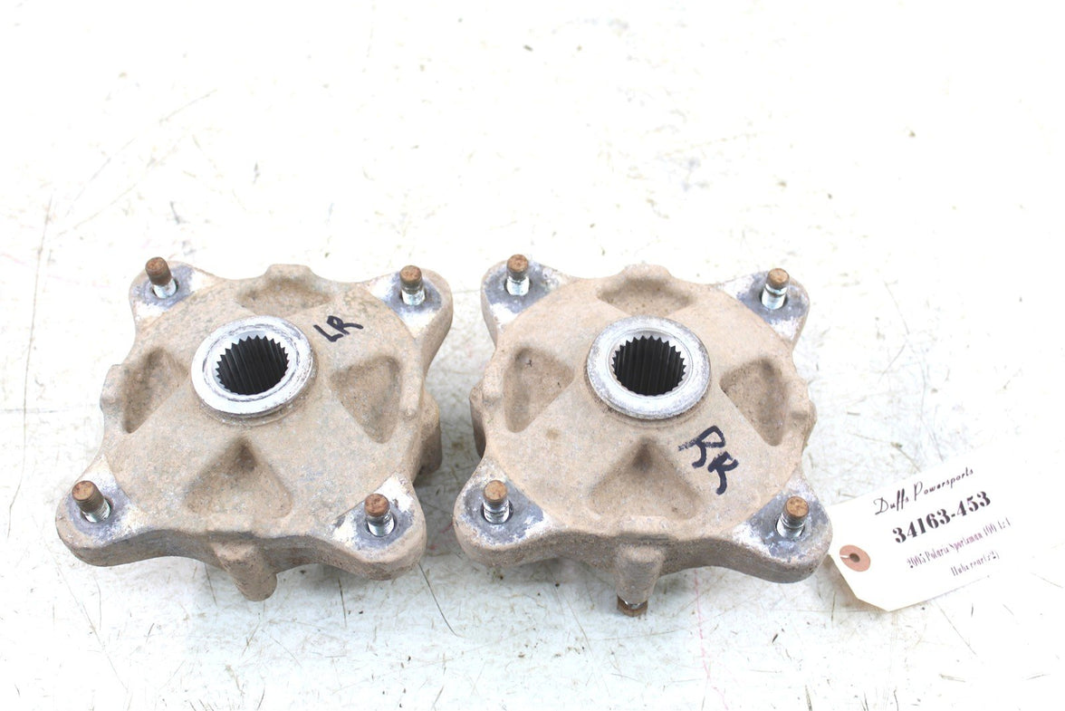 2005 Polaris Sportsman 400 4x4 Rear Hubs Wheel Mounts 34163