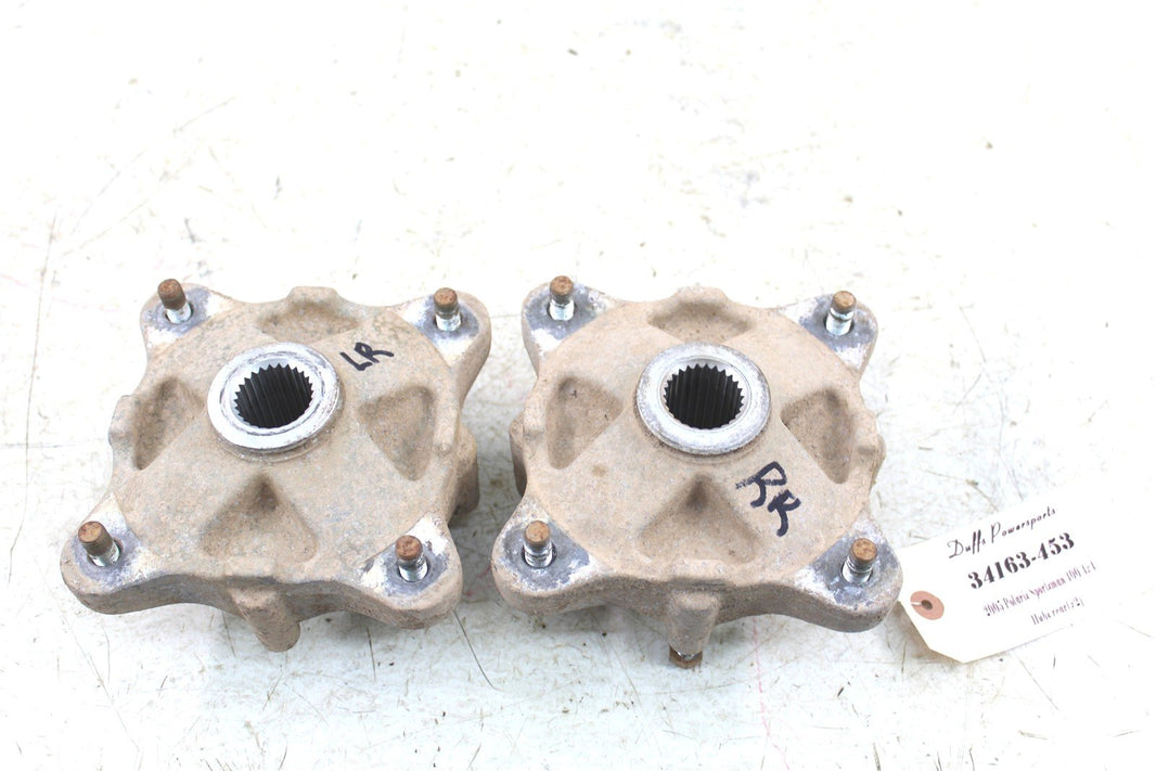 2005 Polaris Sportsman 400 4x4 Rear Hubs Wheel Mounts 34163