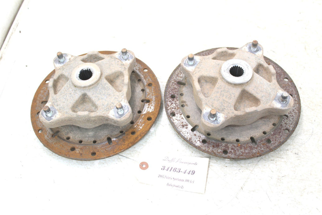 2005 Polaris Sportsman 400 4x4 Front Hubs Brake Rotors 34163
