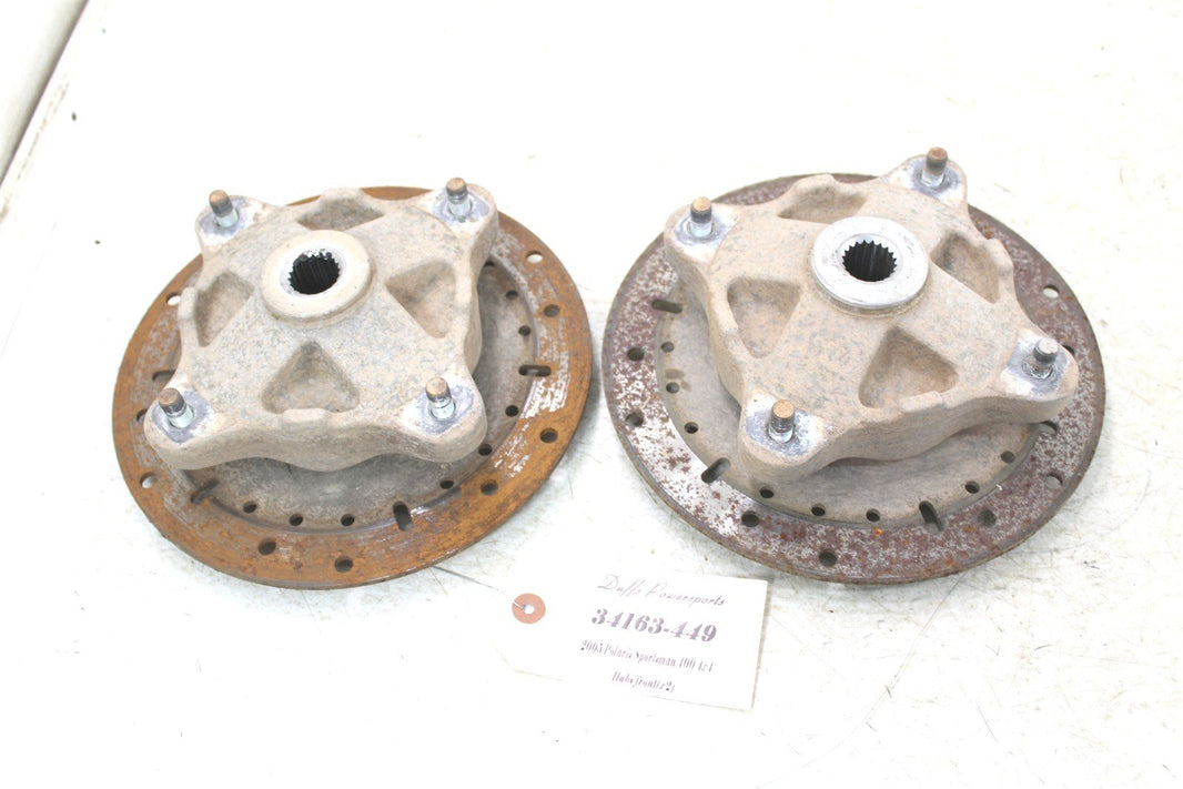 2005 Polaris Sportsman 400 4x4 Front Hubs Brake Rotors 34163