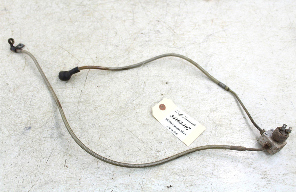 2005 Polaris Sportsman 400 4x4 Front Brake Hose Line Upper & Lower Right 34163