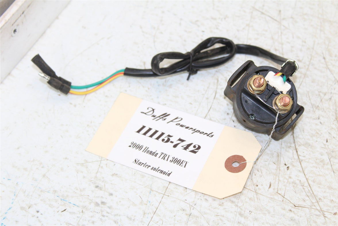2000 Honda TRX 300EX Starter Relay Solenoid 11115