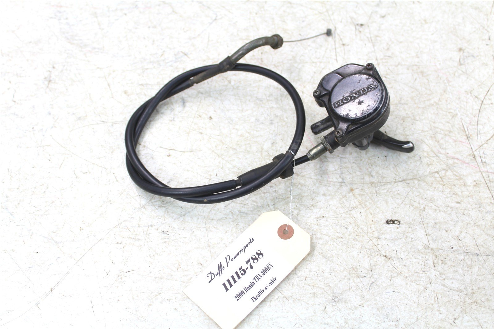 2000 Honda TRX 300EX Throttle Lever Housing w/ Cable 11115
