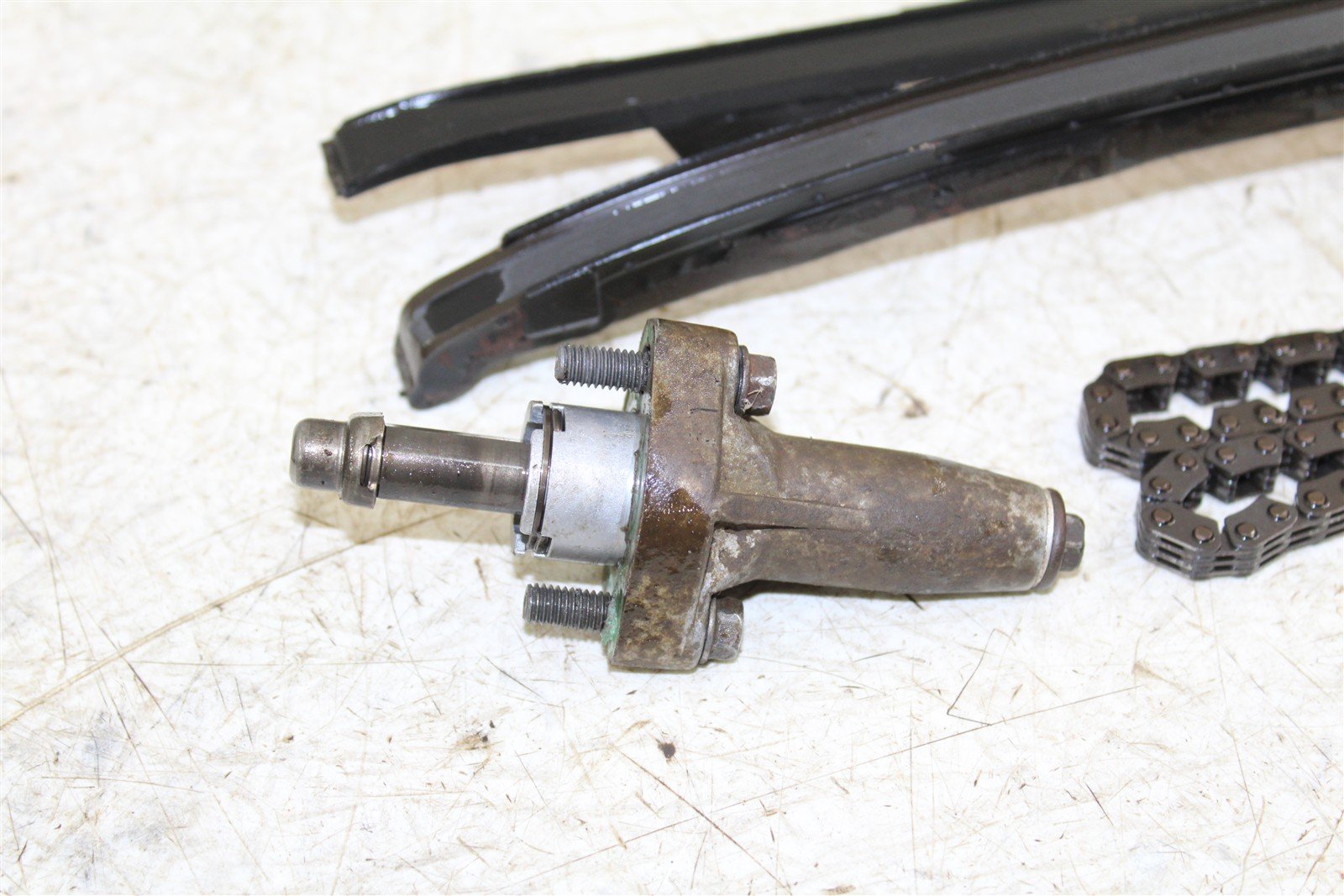 2000 Honda TRX 300EX Timing Chain Guide Slides w/ Camshaft Tensioner 11115