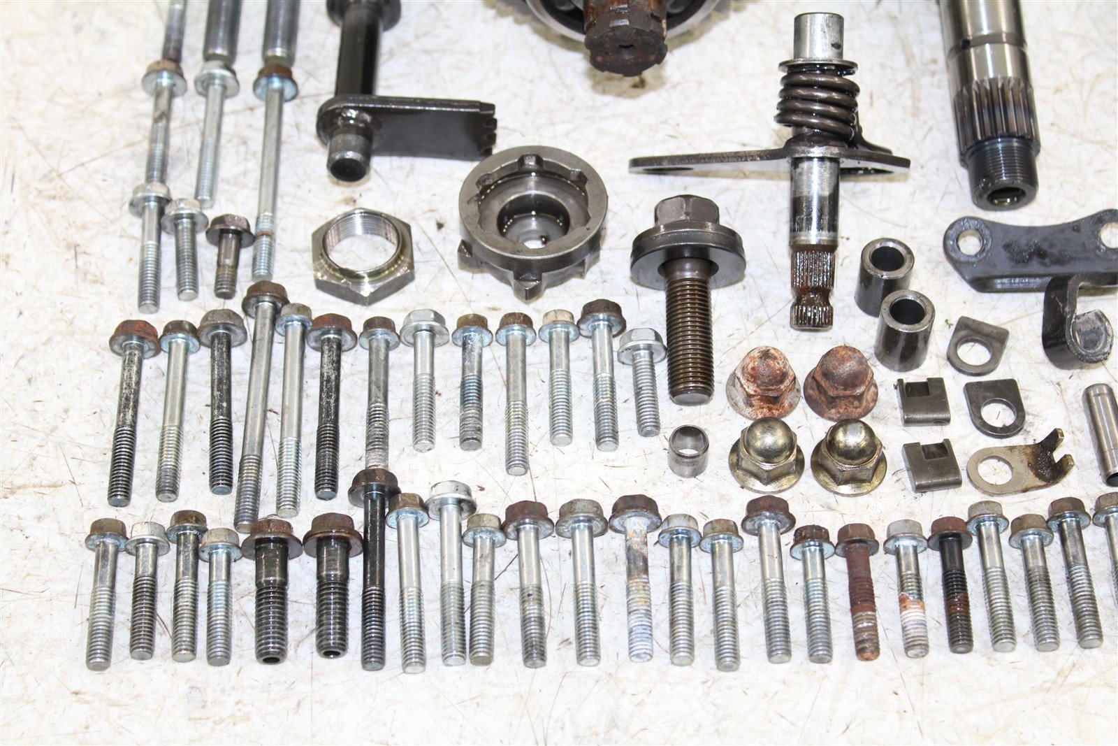 2000 Honda TRX 300EX Transmission Gears Shift Shaft Forks Drum 11115
