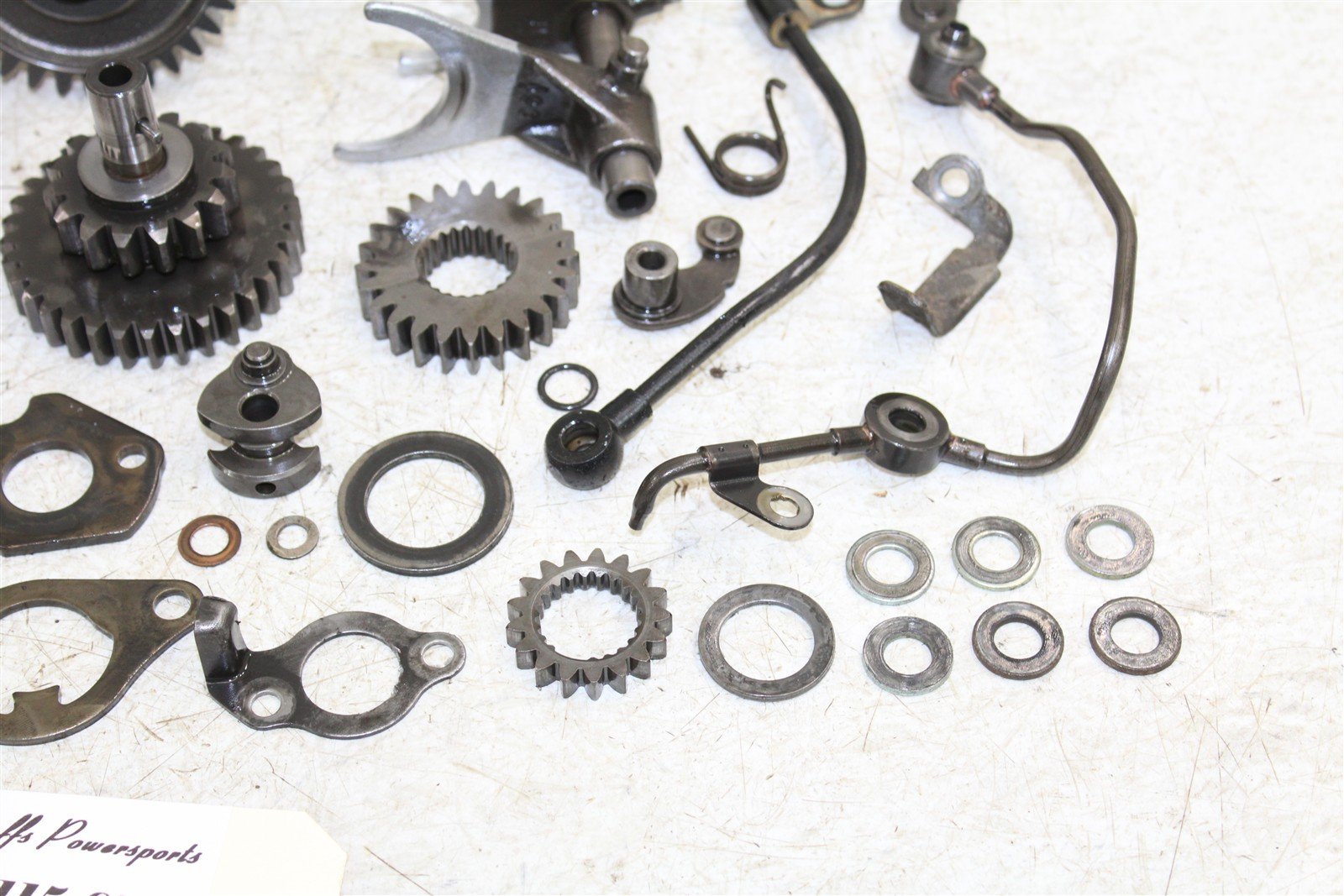 2000 Honda TRX 300EX Transmission Gears Shift Shaft Forks Drum 11115