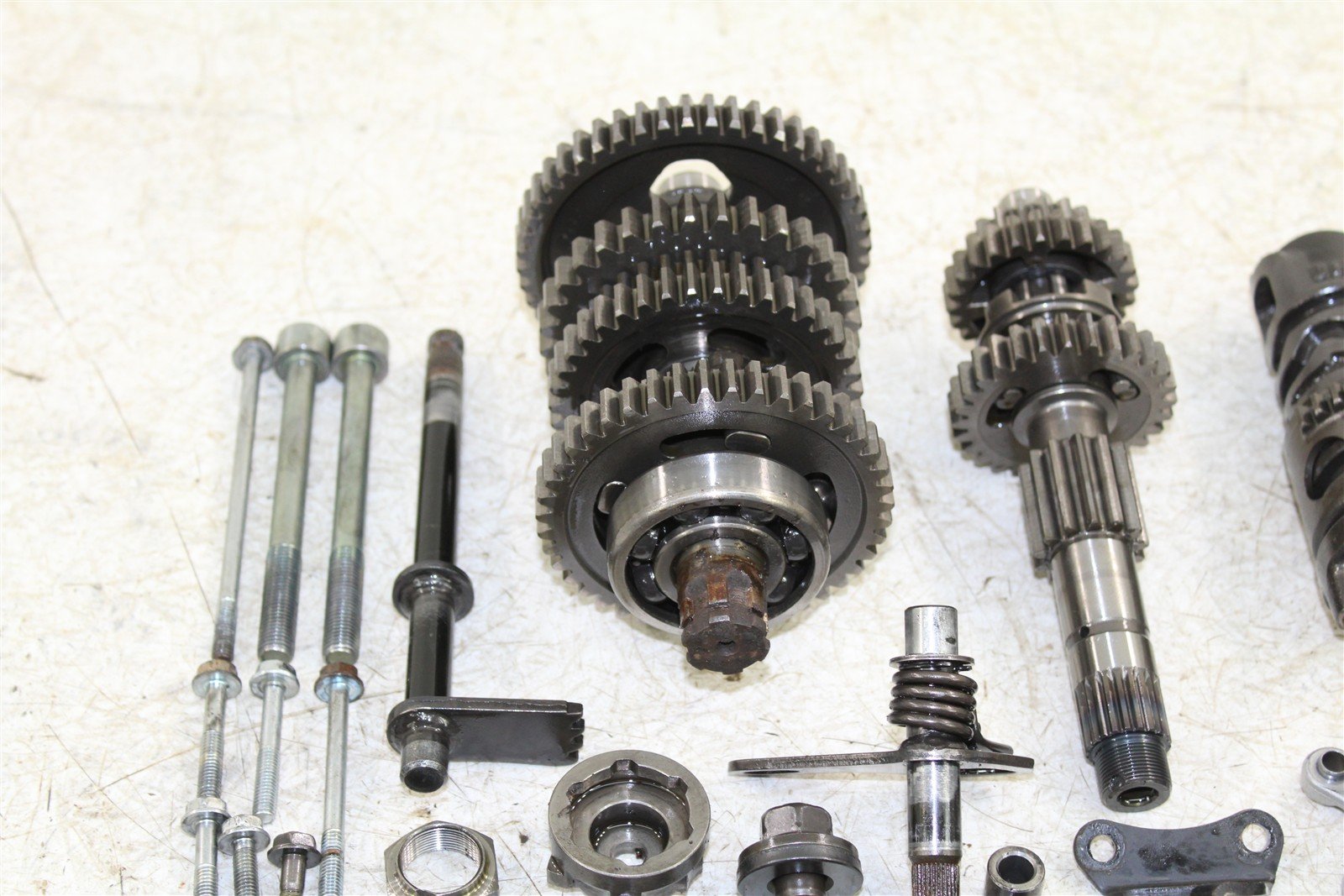 2000 Honda TRX 300EX Transmission Gears Shift Shaft Forks Drum 11115