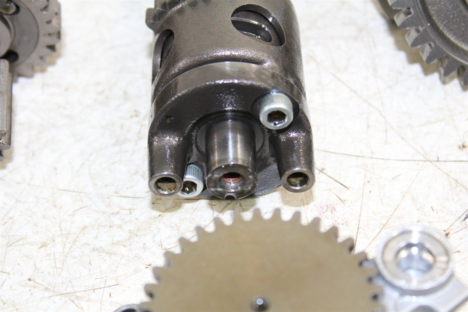 2000 Honda TRX 300EX Transmission Gears Shift Shaft Forks Drum 11115