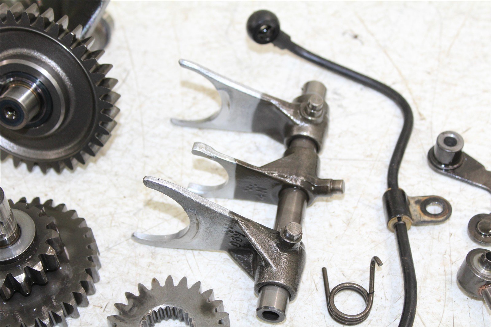 2000 Honda TRX 300EX Transmission Gears Shift Shaft Forks Drum 11115