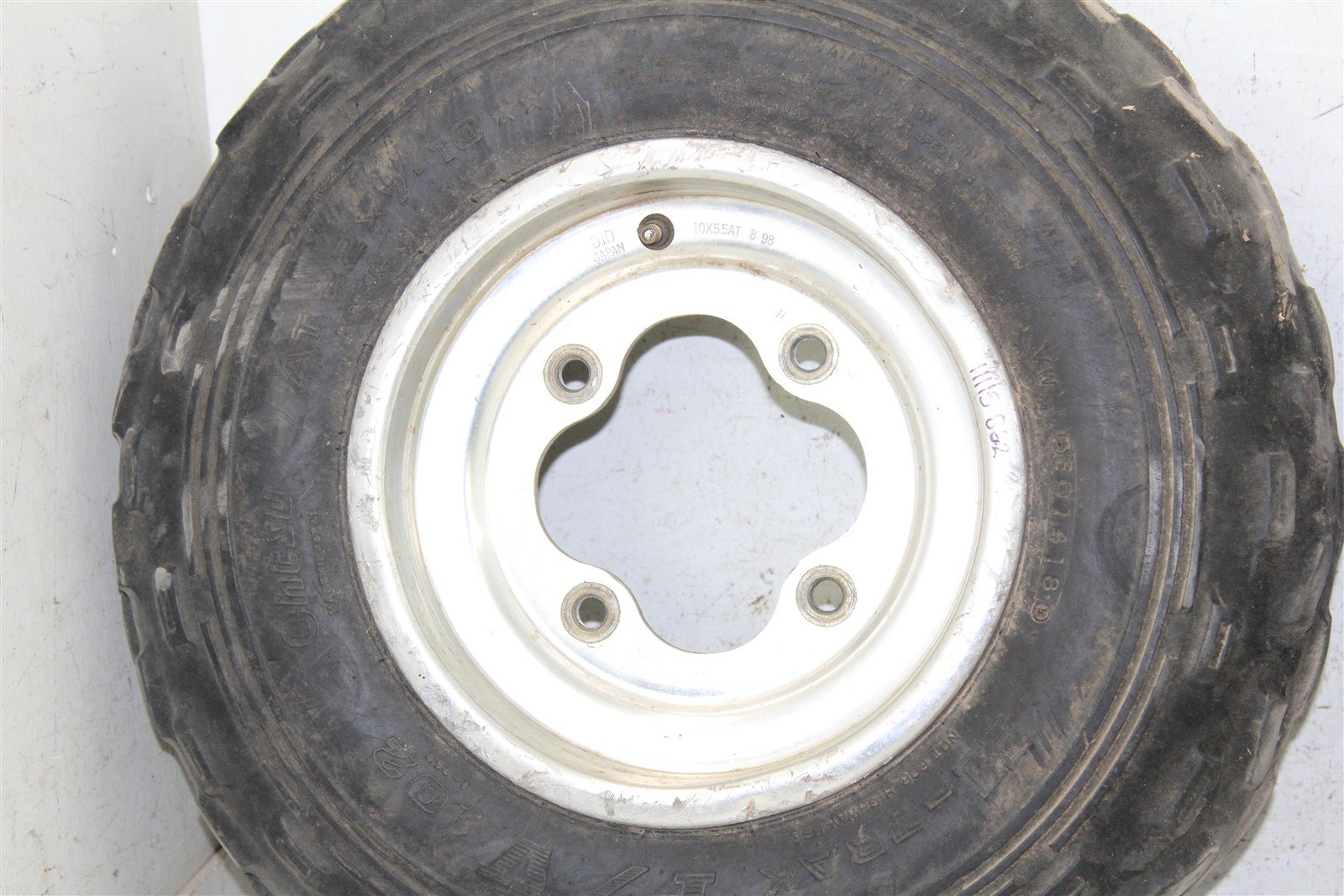 2000 Honda TRX 300EX Front Wheel Set Rims 11115