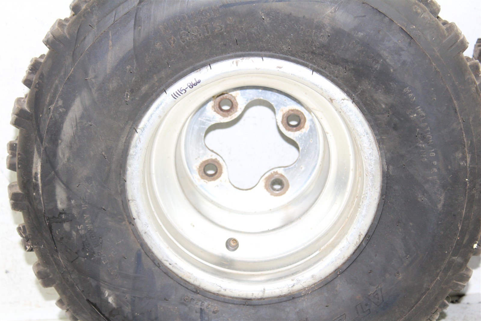 2000 Honda TRX 300EX Rear Wheel Set Rims 11115