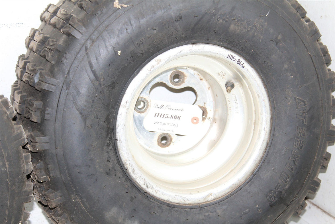 2000 Honda TRX 300EX Rear Wheel Set Rims 11115