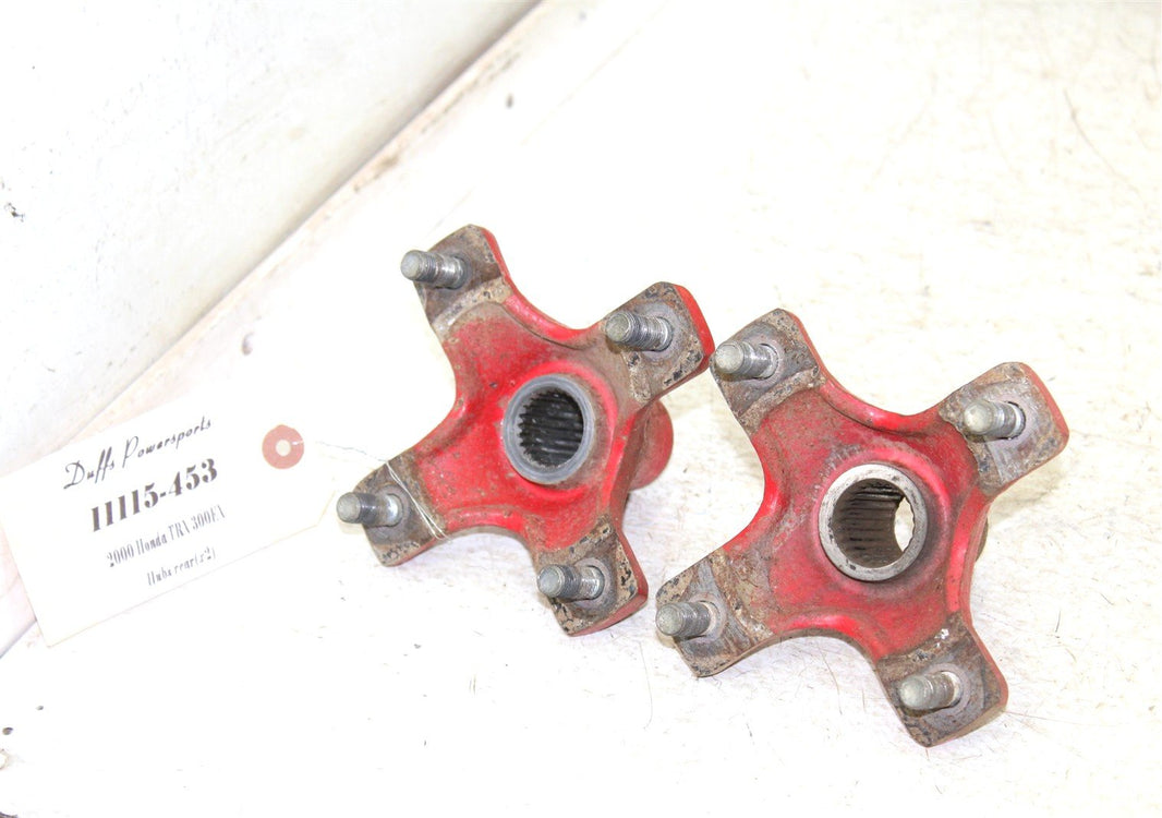 2000 Honda TRX 300EX Rear Hubs Wheel Mounts 11115