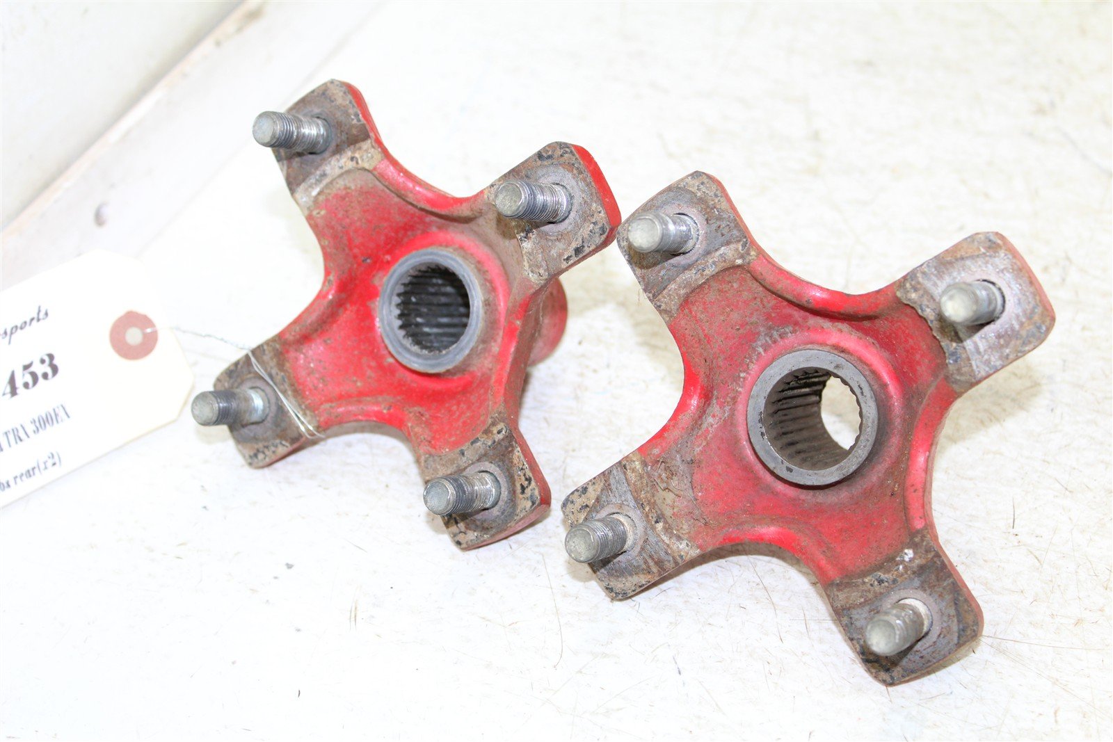 2000 Honda TRX 300EX Rear Hubs Wheel Mounts 11115