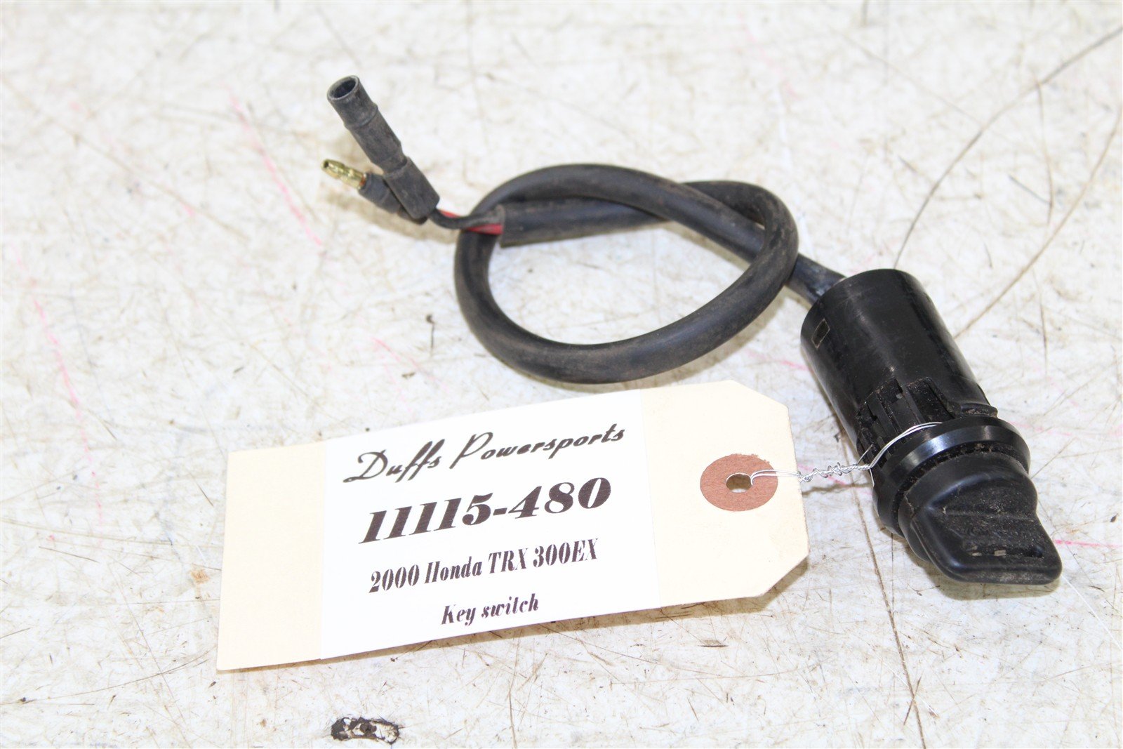 2000 Honda TRX 300EX Key Ignition Switch 11115