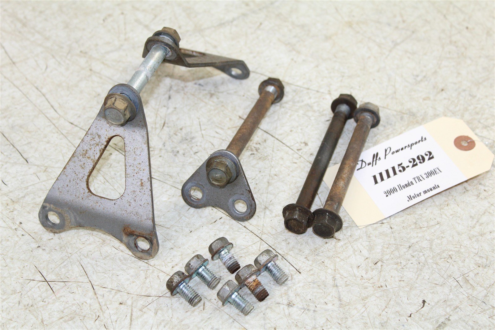 2000 Honda TRX 300EX Engine Mounts Motor Brackets 11115