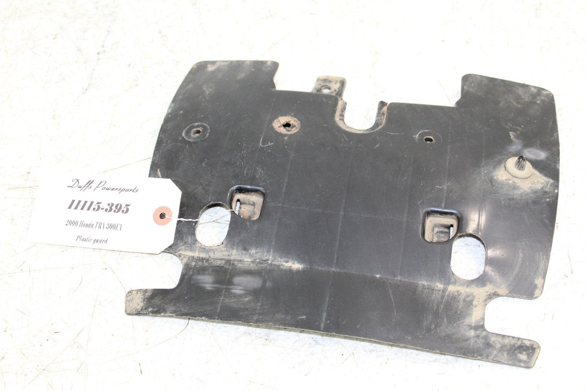 2000 Honda TRX 300EX Plastic Front Air Guide Heat Shield 11115