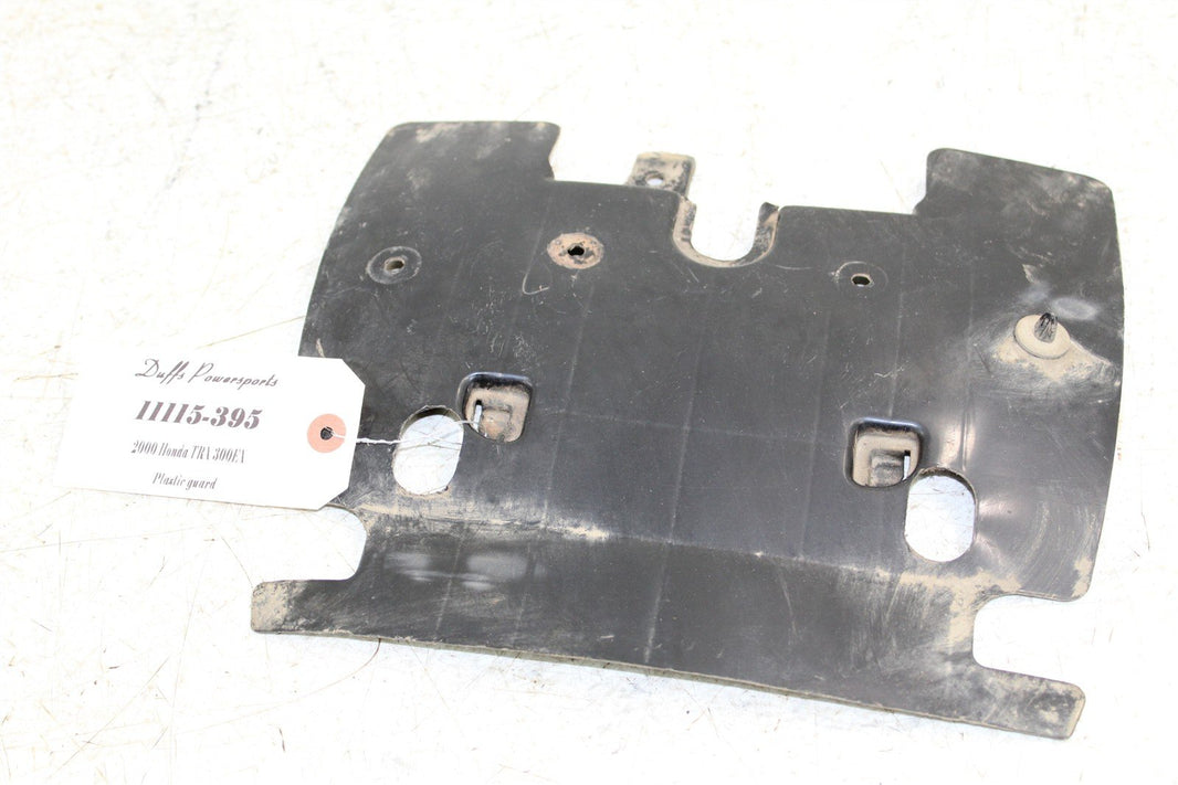2000 Honda TRX 300EX Plastic Front Air Guide Heat Shield 11115