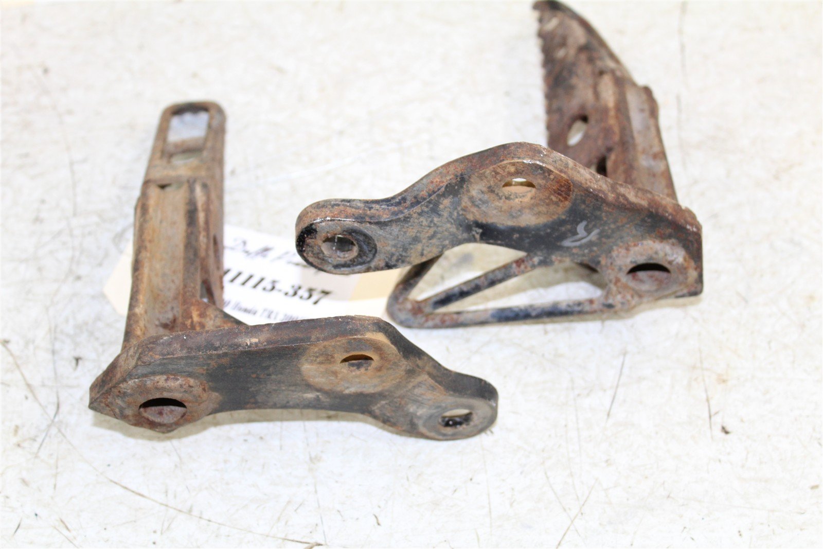 2000 Honda TRX 300EX Foot Pegs Rests Set Left Right 11115