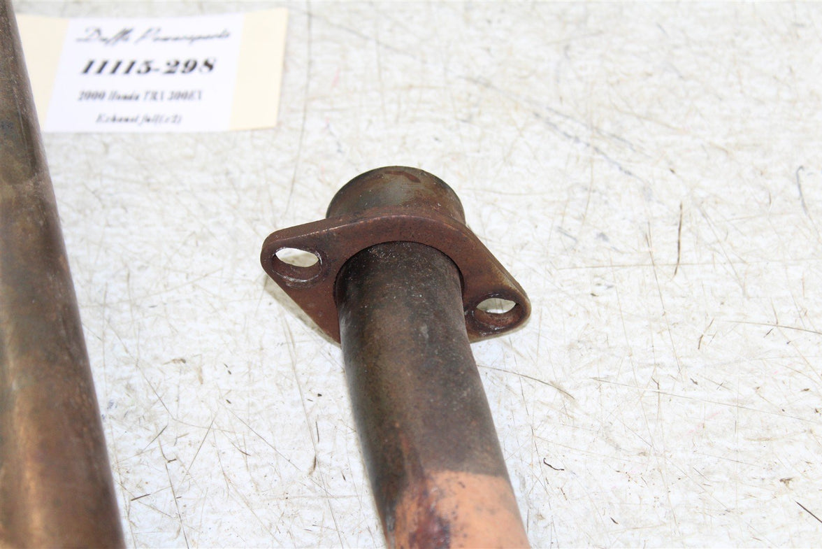 2000 Honda TRX 300EX DG Exhaust Head Pipe Silencer Muffler 11115