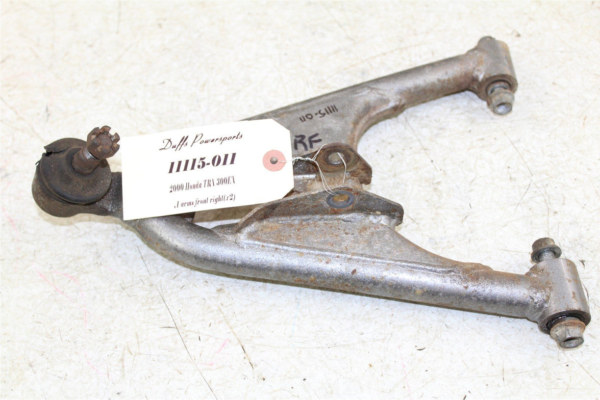 2000 Honda TRX 300EX Front Right Control A Arms Upper Lower 11115