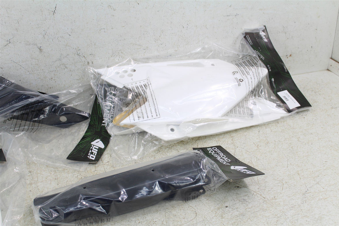 2006 Kawasaki KX 250F UFO Plastics Fender Set Kit Rear Front Number Plates 105H