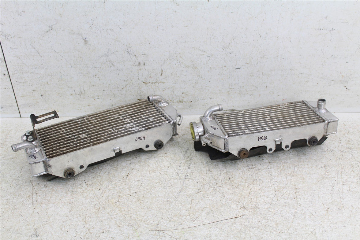 2012 Kawasaki KX 250F Oversized Radiators Left Right 095H