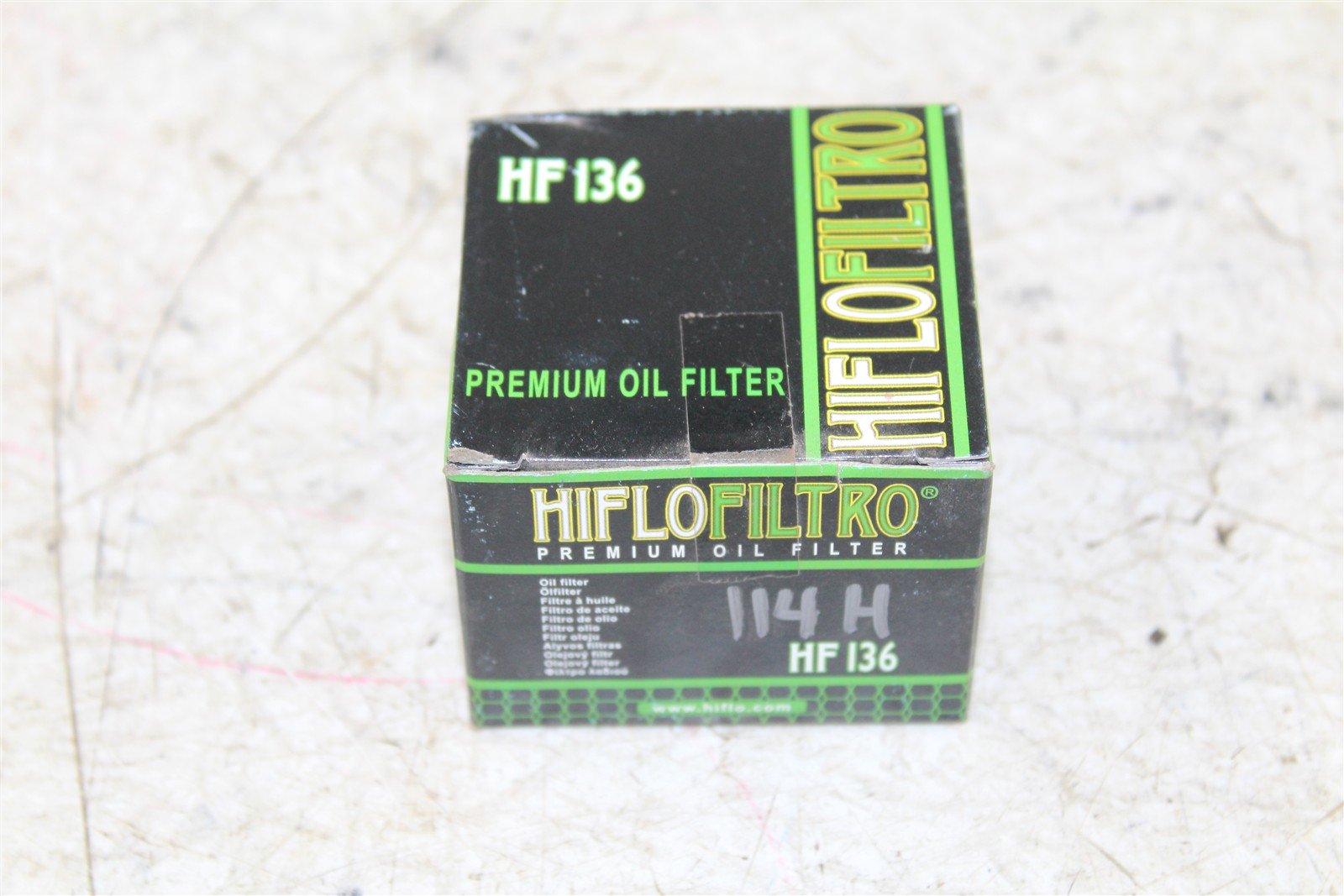 HIFLO Premium Oil Filter for 04-10 SUZUKI GZ250 Marauder 250 114H