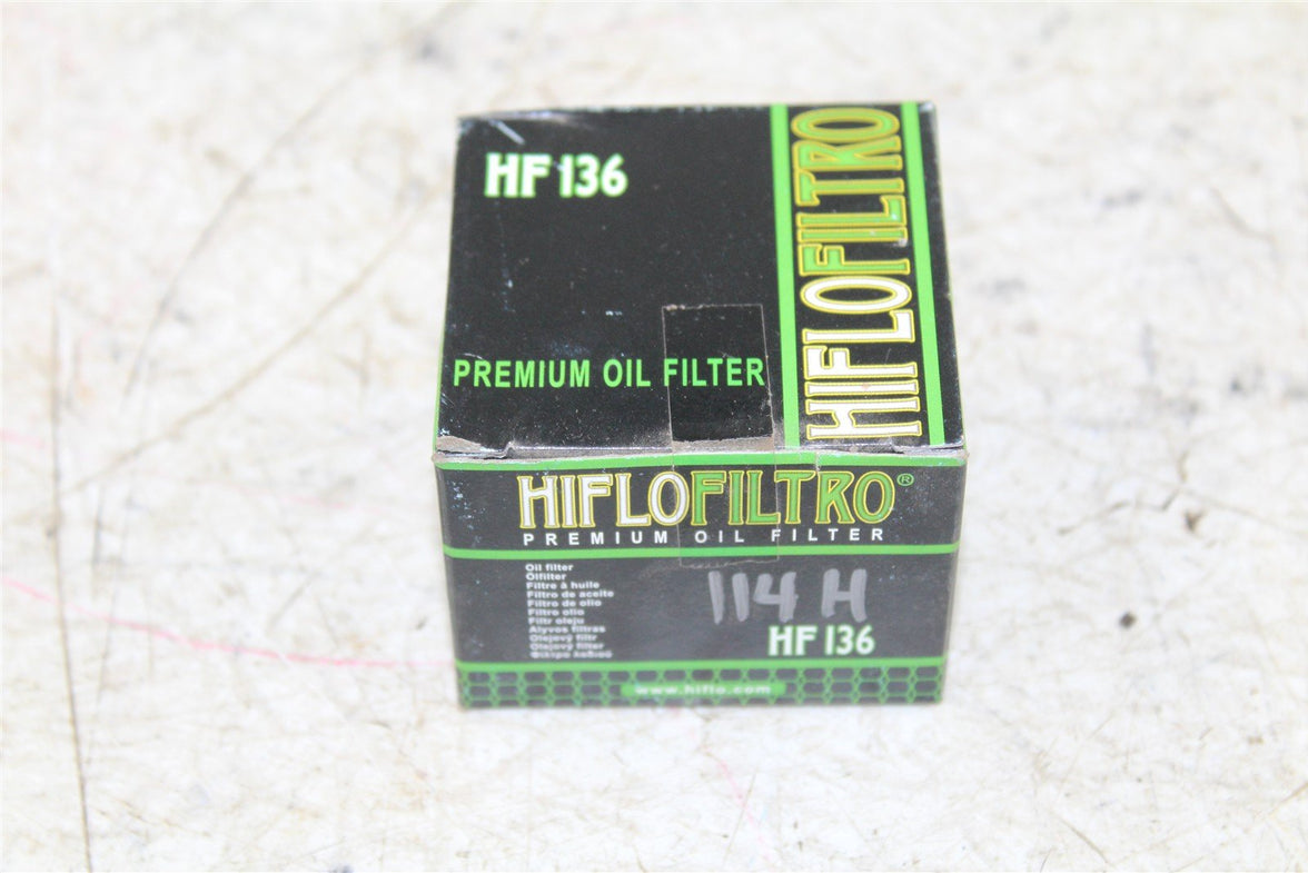 HIFLO Premium Oil Filter for 04-10 SUZUKI GZ250 Marauder 250 114H