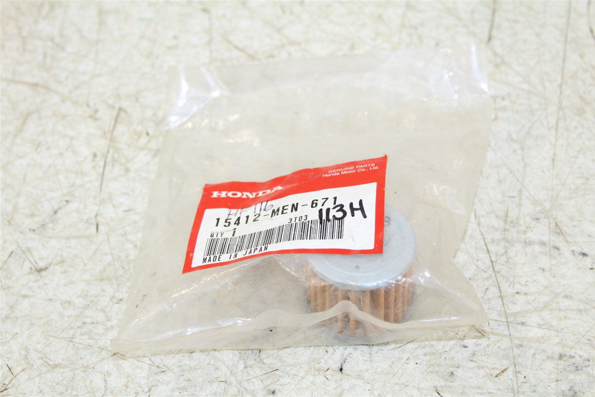 Genuine Honda Oil Filter 15412-MEB-671 CRF250R TRX450R CRF150R CRF450X NEW 113H