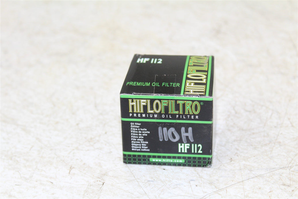 Hiflo HF112 Oil Filter OEM Replacement Motorcycle Engine Filter 110H