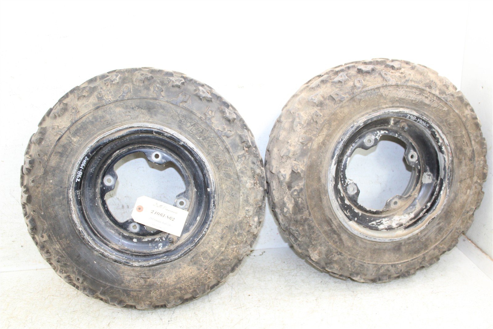 2002 Kawasaki Mojave 250 Front Wheel Set Rims 24061