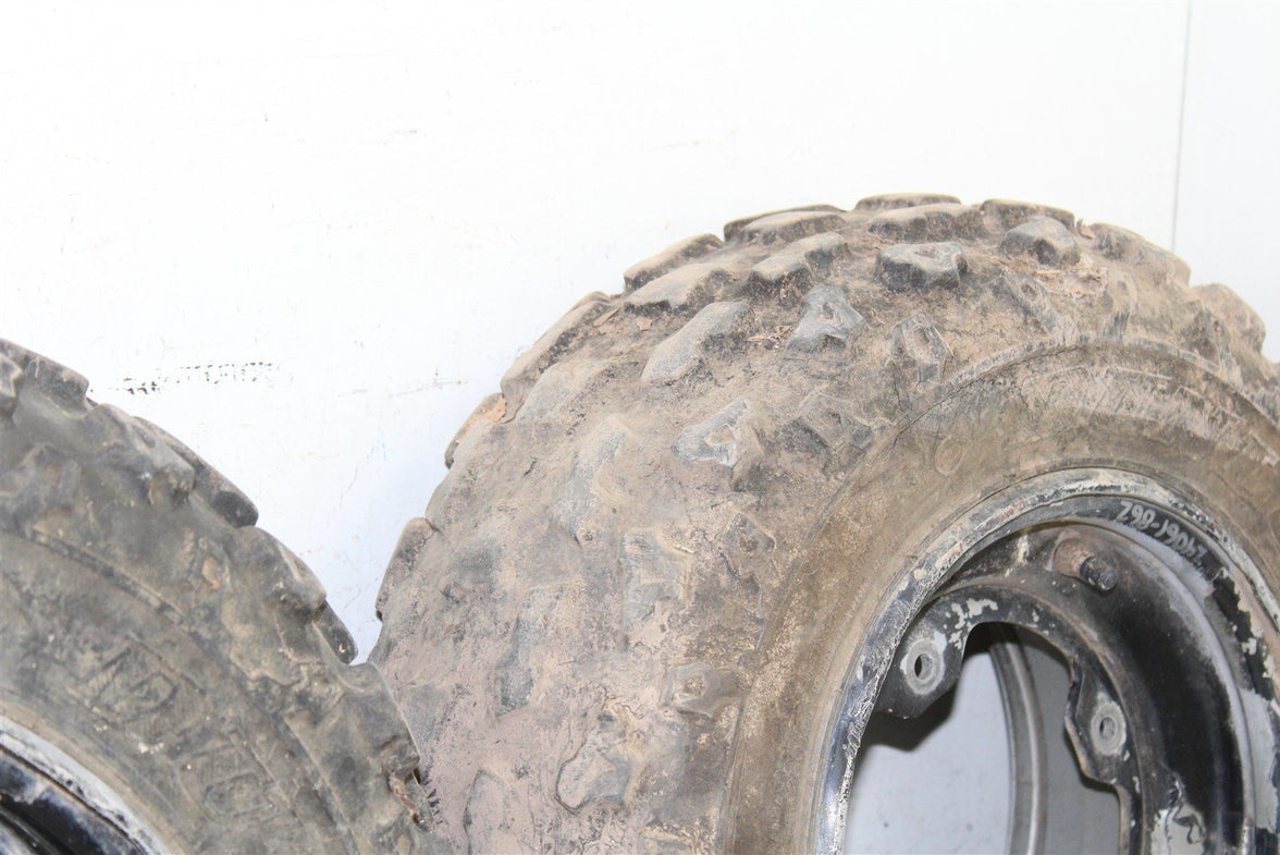 2002 Kawasaki Mojave 250 Front Wheel Set Rims 24061
