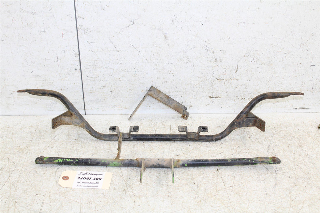 2002 Kawasaki Mojave 250 Front Fender Support Mounts Brackets 24061