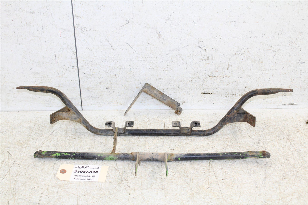 2002 Kawasaki Mojave 250 Front Fender Support Mounts Brackets 24061