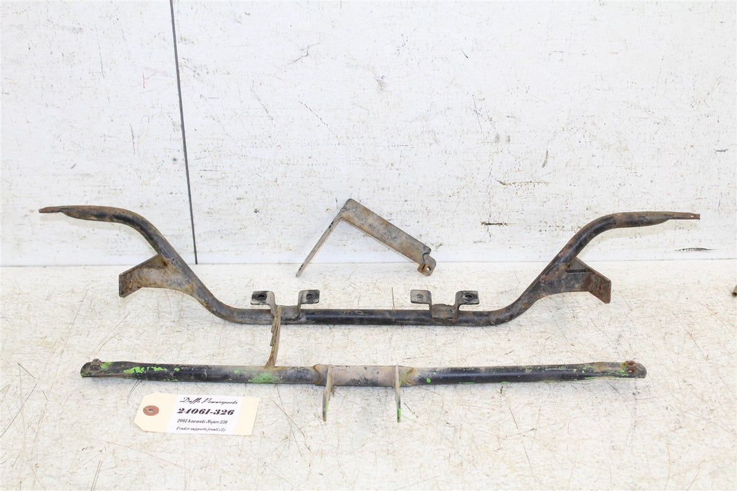 2002 Kawasaki Mojave 250 Front Fender Support Mounts Brackets 24061