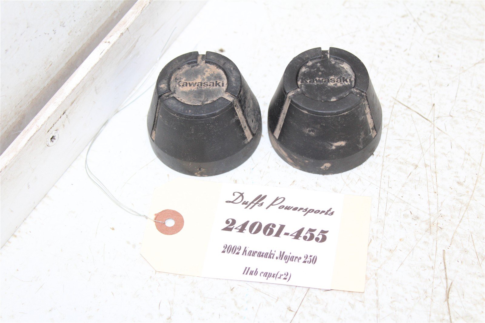 2002 Kawasaki Mojave 250 Hub Caps Front Rear 24061