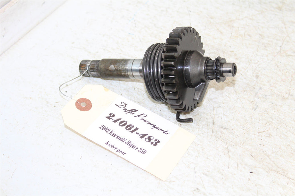2002 Kawasaki Mojave 250 Kick Start Shaft Kicker Gear Spring 24061