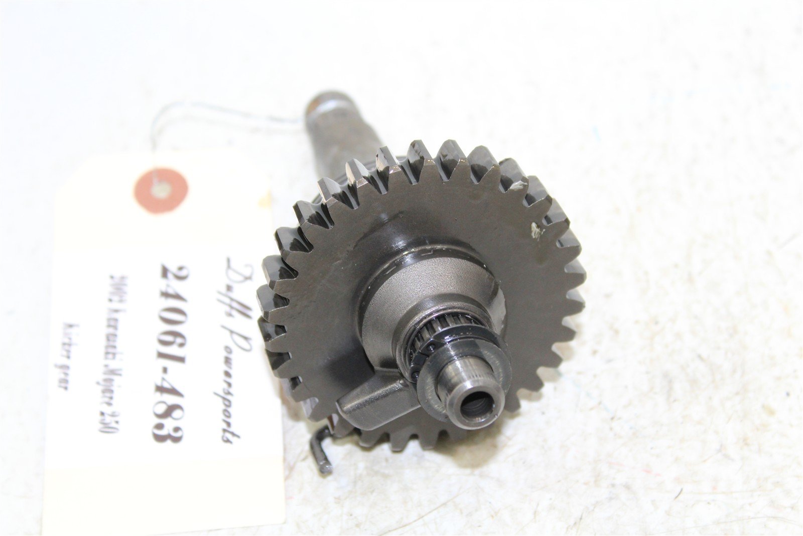 2002 Kawasaki Mojave 250 Kick Start Shaft Kicker Gear Spring 24061