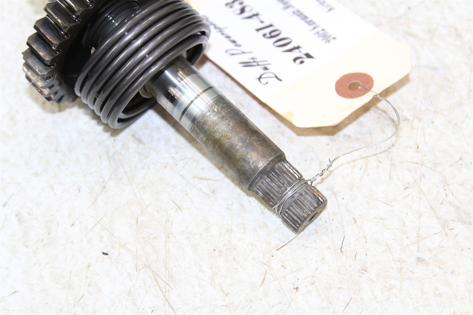 2002 Kawasaki Mojave 250 Kick Start Shaft Kicker Gear Spring 24061