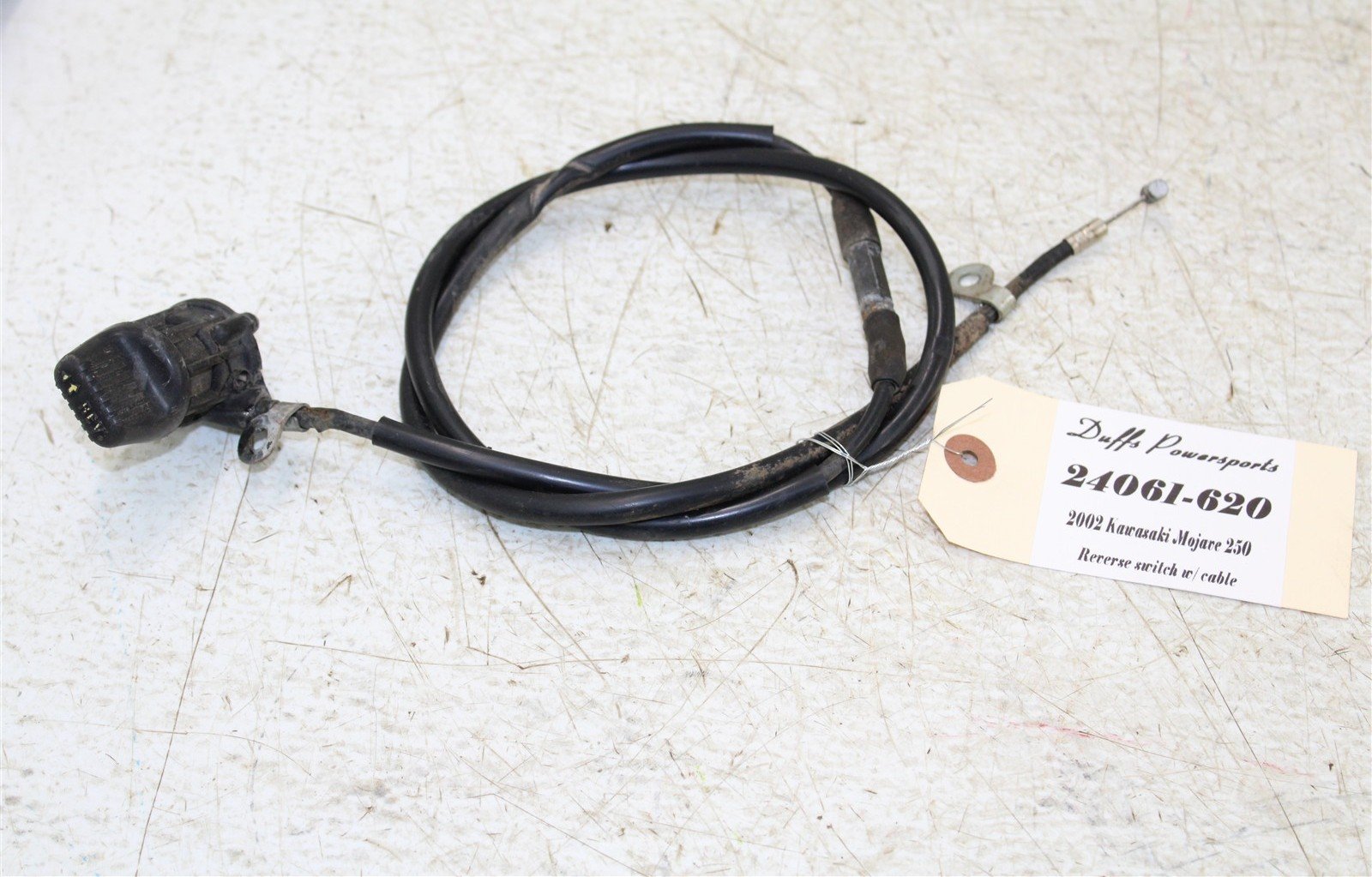 2002 Kawasaki Mojave 250 Reverse Lock Switch w/ Cable 24061