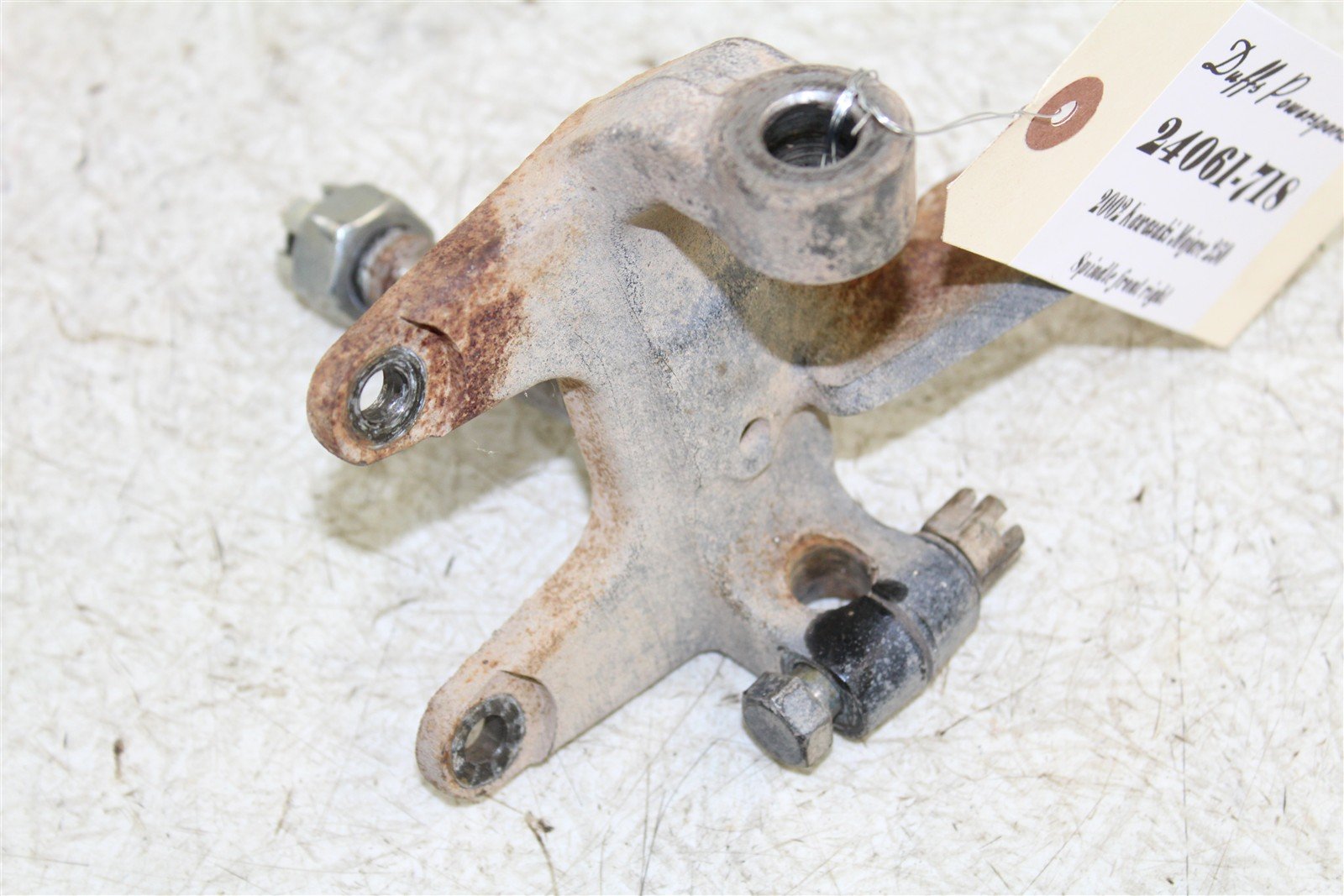 2002 Kawasaki Mojave 250 Front Right Spindle Knuckle 24061