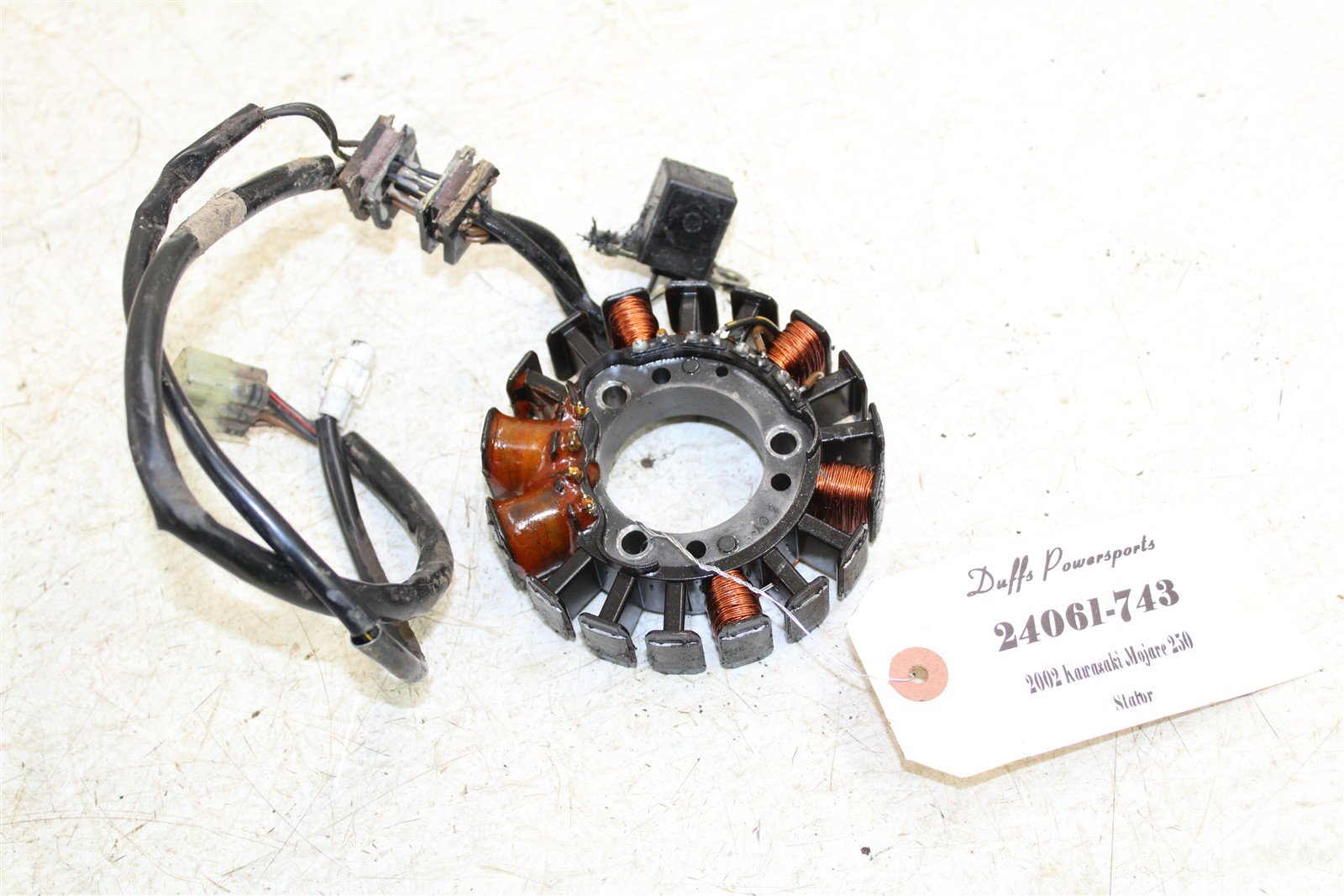 2002 Kawasaki Mojave 250 Stator Magneto Generator Coil 24061