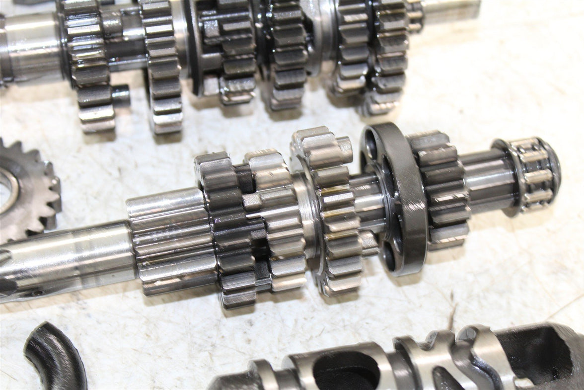 2002 Kawasaki Mojave 250 Transmission Gears Shift Shaft Forks Drum 24061