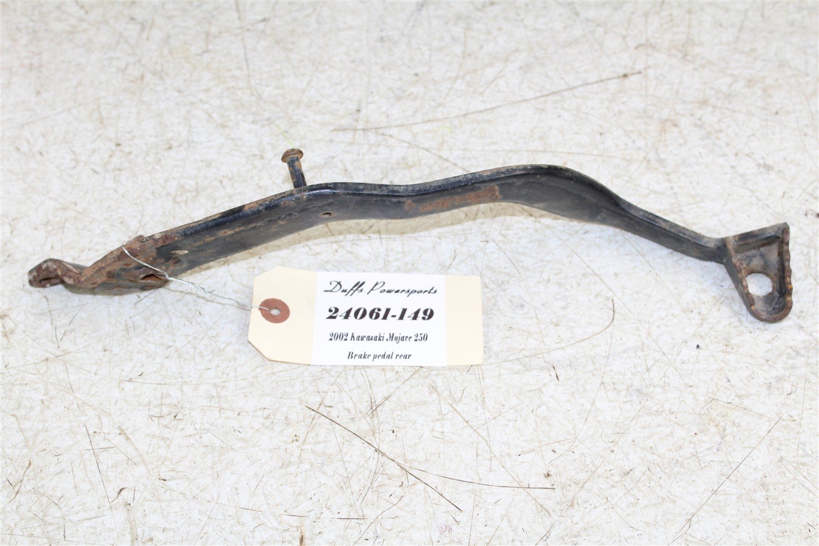 2002 Kawasaki Mojave 250 Rear Brake Pedal 24061
