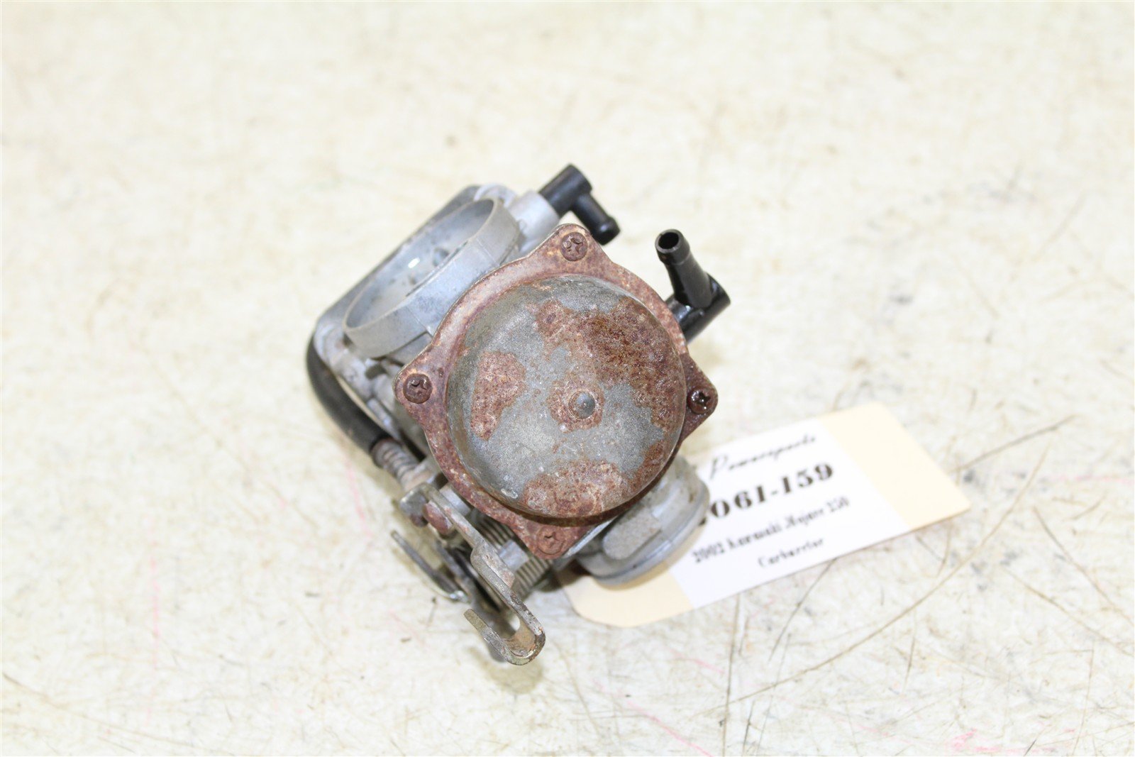 2002 Kawasaki Mojave 250 Carburetor Carb Fuel Intake 24061