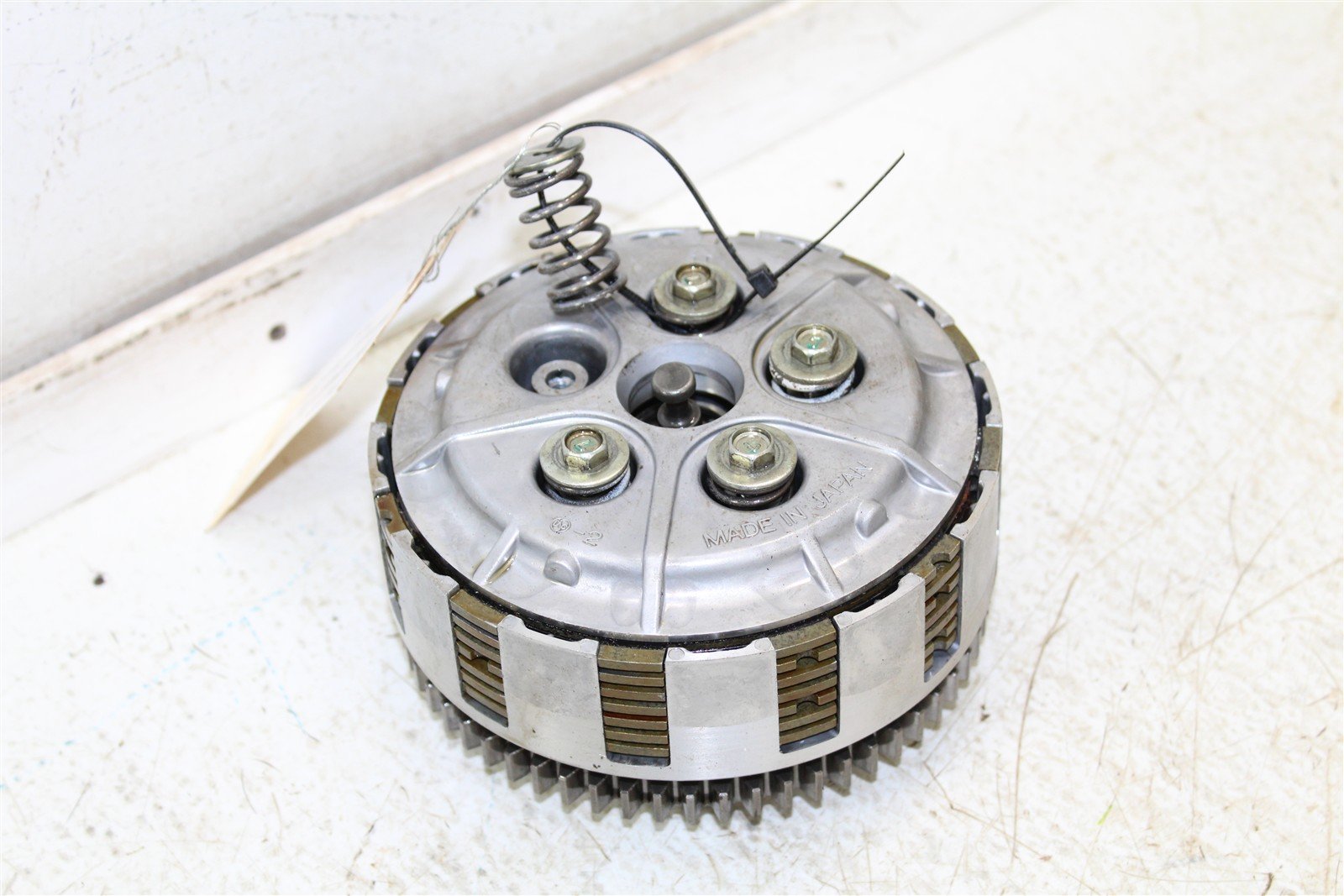 2002 Kawasaki Mojave 250 Clutch Basket Inner Hub Pressure Plate 24061