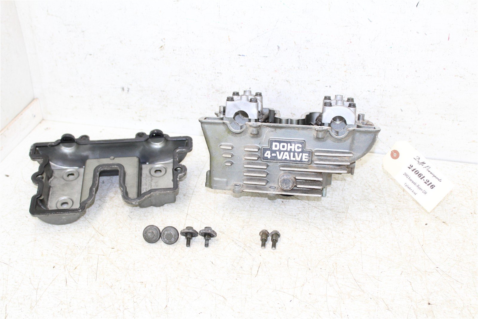 2002 Kawasaki Mojave 250 Cylinder Head Valve Cover Intake Exhaust 24061