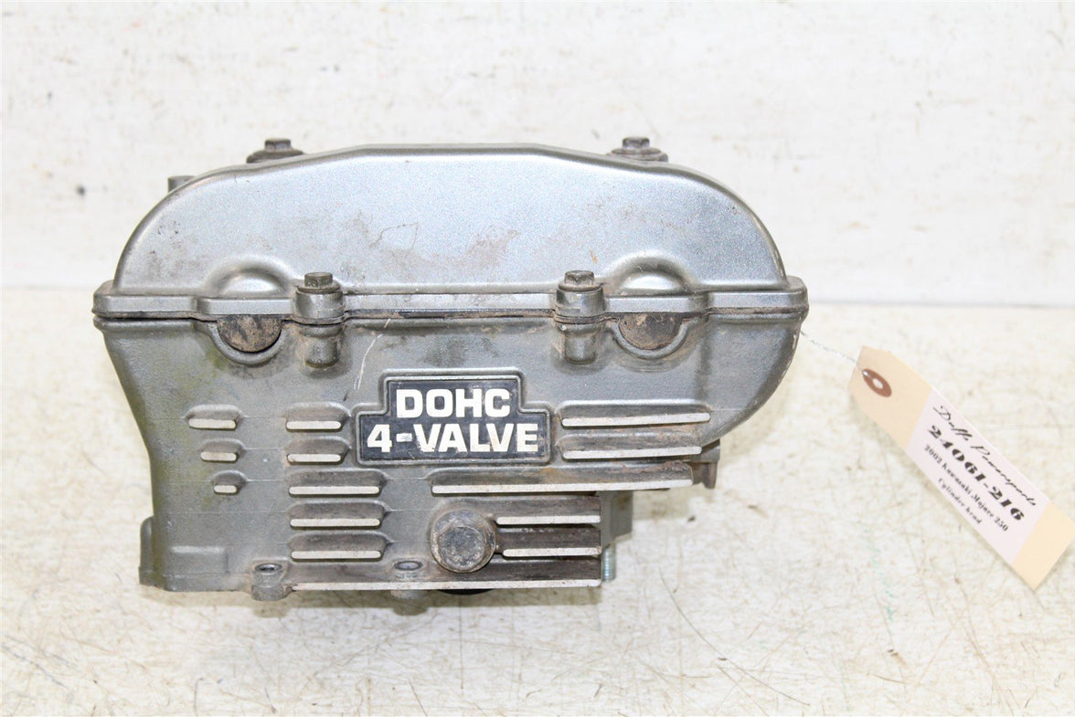 2002 Kawasaki Mojave 250 Cylinder Head Valve Cover Intake Exhaust 24061