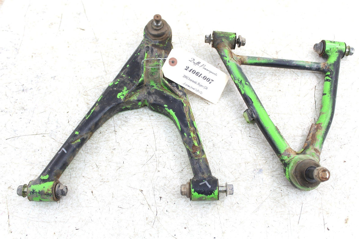 2002 Kawasaki Mojave 250 Front Left Control A Arms Upper Lower 24061